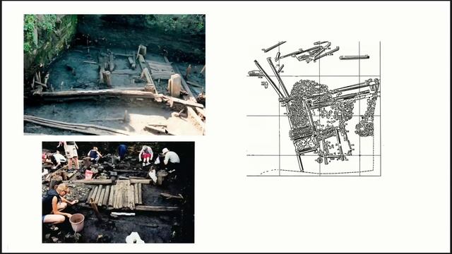 Застройка IX-X вв. в южной части Земляного городища Старой Ладоги