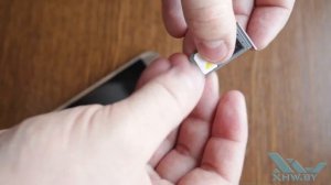 Как вставить SIM-карту в Samsung Galaxy S7 (XHW.BY)