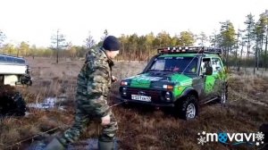 Тест якоря на болоте