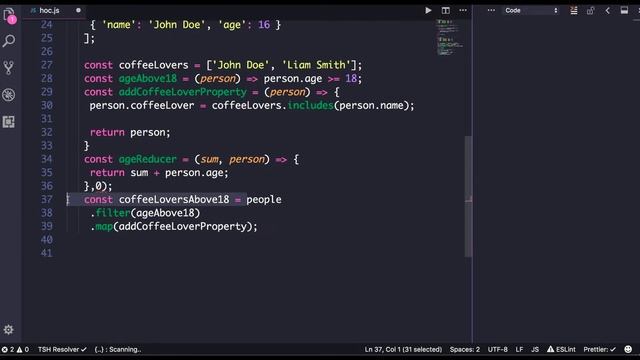 Higher Order Function in Javascript #43