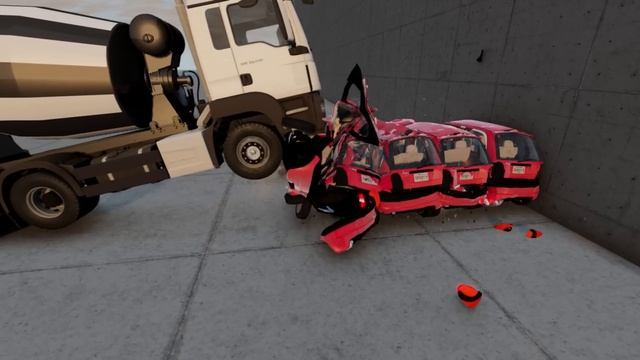 CRASH TEST | MAN vs 5 Daewoo Matiz | #beamngdrive смотреть онлайн