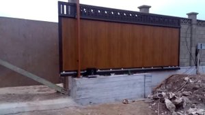 Автоматические откатные ворота DOORHAN с приводом FAAC C720
