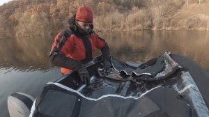 Ходовой тент сборка удобно и быстро