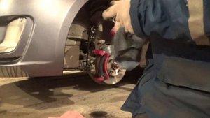 Как я произвожу смену колес зима-лето на Kia Rio III