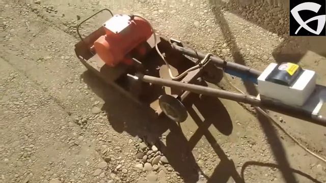 Самодельная  виброплита.