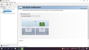 How to disable the Physx GPU symbol from games.