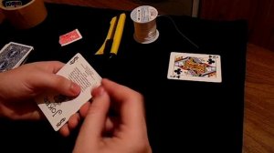Фокусы с картами, крутой фокус с картами, как сделать гиммик для амбициозной карты
