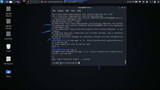 The following signature were invalid: EXPKEYSIG ED444FF07D8D0BF6 error apt update linux. смотреть онлайн