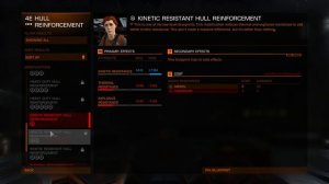 Elite:Dangereous. Engineer Blueprints. Selene Jean. Armor, Hull Reinforcement Packages