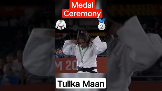 Tulika Maan | Medal Ceremony | Judo ? | Commonwealth Games 2022 | Birmingham