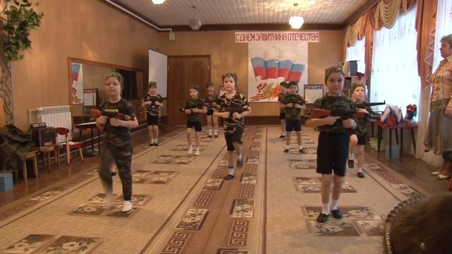 Праздник, посвященный Дню защитника Отечества, муз. рук:Барашкина Е.В., МБДОУ "ЦРР - д/с "Сказка" смотреть онлайн
