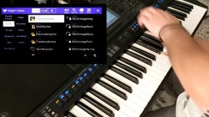 Yamaha PSR SX700 - MIDI Multi Recording, обзор на русском.