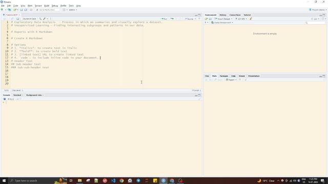 Tutorial 06 R MARKDOWN REPORT