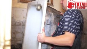 Процесс ремонта ванной комнаты панелями ПВХ