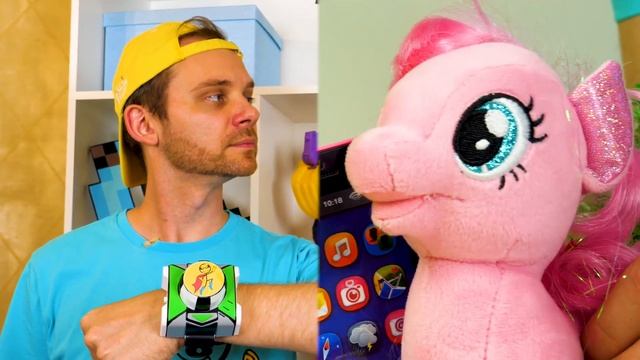 Видео игры с Литл Пони - Вечеринка для Эпл Джек и Май Пони! - Новое видео шоу для детей смотреть онлайн