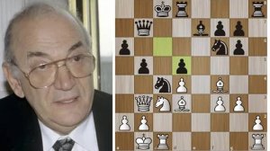 Виктор Корчной ЖЕРТВУЕТ коня, ладью и слона! ДЕД дал ЖАРУ!  Шахматы.