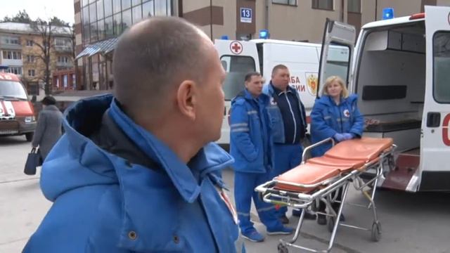 Пожарно-тактические учения в Снежинске (11.04.2018) смотреть онлайн