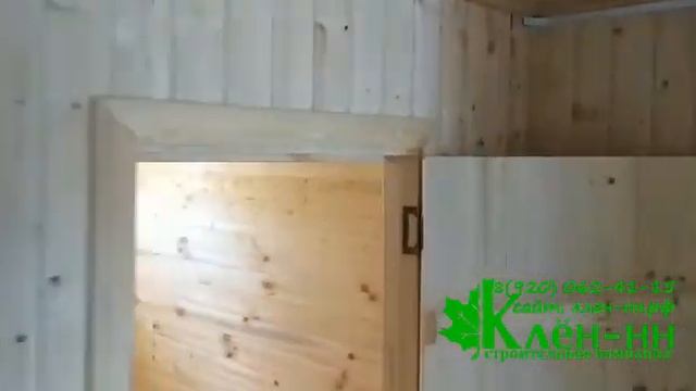 Готовая баня 6 метров под ключ в Пильне смотреть онлайн