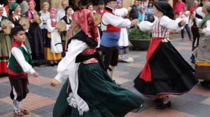 Asturian traditional folk dance / Áviles, Asturias, Spain