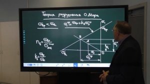 Сопротивление материалов. Лекция по теории начала разрушения