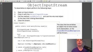 Intro to Java. Unit 9. I/O Streams. Serialization. Basic Networking (in Russian).