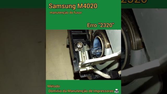 Impressora Laser Samsung M4070 com erro 2320