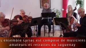 Ah! que l'hiver, G. Vigneault, Ensemble Cyriac