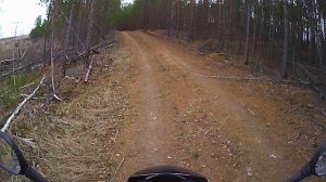 REGULMOTO sk200 по лесным дорожкам.