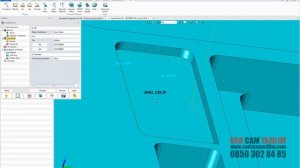 ZW3D 2 5 Eksen Profil İşleme