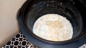 Молочная овсяная каша в мультиварке
