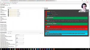 Чат на экране стрима с прозрачным фоном