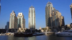 Dubai Ferry. Поездка на катере-пароме в Дубай Марина.