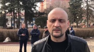 Сергей Удальцов приехал поддержать Павла Грудинина и жителей совхоза.