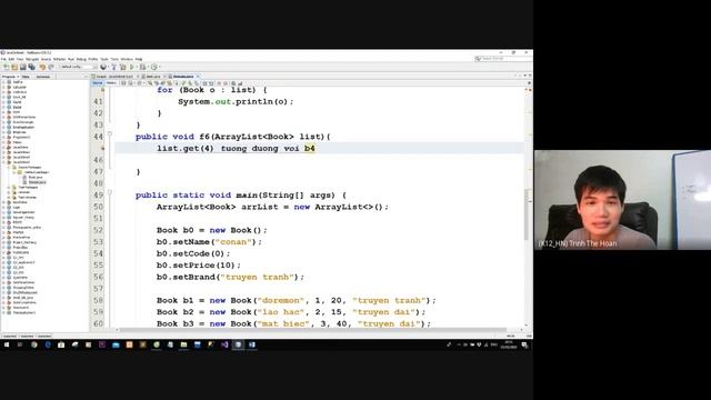 Lập trình Java - Bài tập thực hành Java với Array List смотреть онлайн