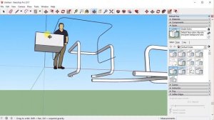 How to use Follow Me tool in sketchUP [Hindi]