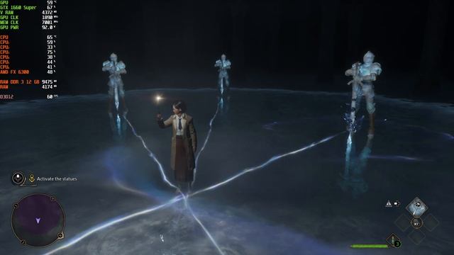 Hogwarts Legacy Amd FX 6300 + GTX 1660 Super Normal Settings смотреть онлайн