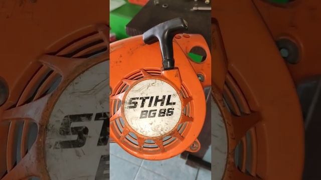 Stihl bg 86 dañada ??