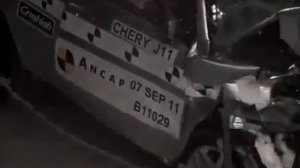 КРАШ ТЕСТ ЧЕРИ ТИГО, Chery Tiggo краш тест