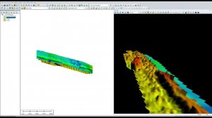 QDCviewer + Global mapper = Объем измерение