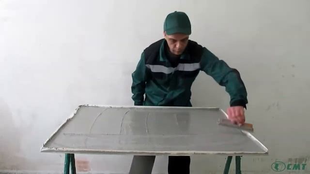 Технология быстрого ремонта пола с Ризопокс-3500 Rapid.