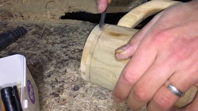 Деревянная кружка (Вишня) смотреть онлайн