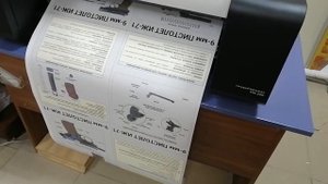 Печать плакатов А3 на новом Canon TM-200