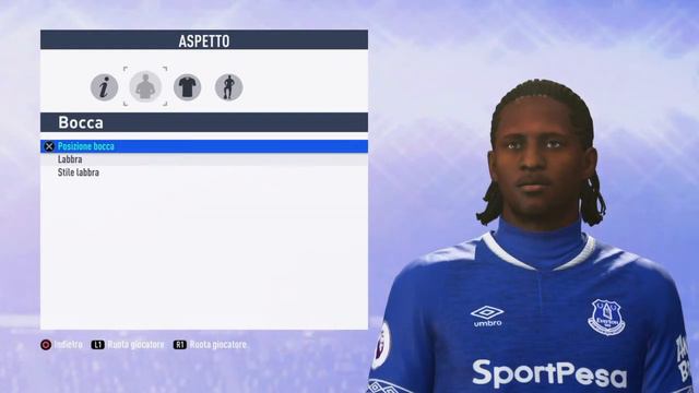 Moise Kean - Everton FC - Fifa 19 - Create Face смотреть онлайн