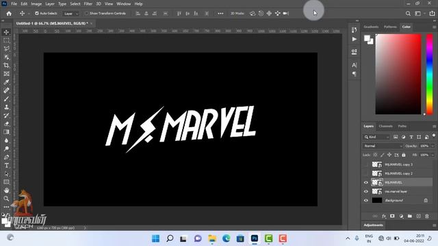 MS MARVEL|TITLE CARD MAKING|PHOTOSHOP TUTORIAL|FREE PROJECT FILES|TECH_MAANAVAN|TAMIL смотреть онлайн