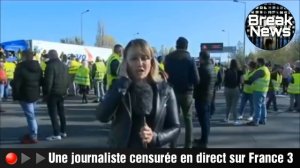 Une journaliste censurée en direct sur France 3