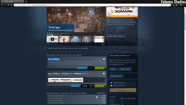 3DMARK Free - How To Install Free Benchmark PC Gaming! 2022