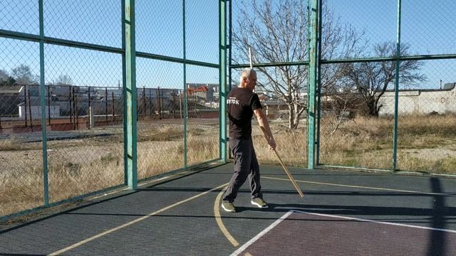 Gymnastic exercises with sticks - Гимнастические упражнения с палками. Гимнастика Виток