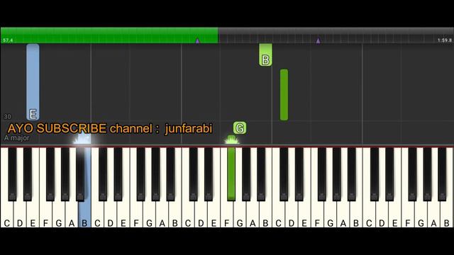 piano lesson into the Unknown - over the garden wall piano easy level 1