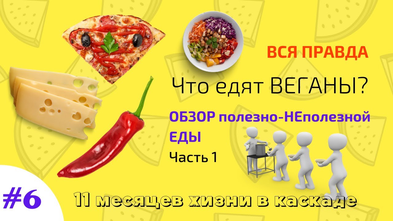 6️⃣ Веганские и НЕ веганские продукты-1 ЧАСТЬ.