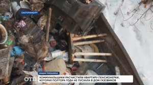 Мадам Плюшкина: из квартиры екатеринбургской пенсионерки вывезли горы мусора